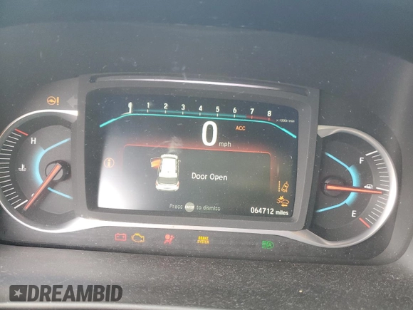 2019 Honda Pilot EX-L with VIN 5FNYF5H51KB042518, listed as a Copart auction lot 51809355 with 64,712 mi miles and Salvage Title. Bid and sale history available at DreamBid. Image 9.