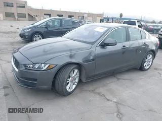 2017 Jaguar XE 25t Premium with VIN SAJAD4BG0HA975017, listed as a IAAI auction lot 41589536 with 40,136 mi miles. Bid and sale history available at carsss.com. Image 2.