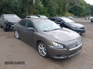 2012 Nissan Maxima 3.5 SV w/Sport Pkg with VIN 1N4AA5AP5CC812865, listed as a IAAI auction lot 40405423 with 130,092 mi miles. Bid and sale history available at carsss.com. Image 1.
