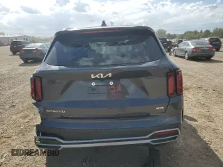 2024 Kia Sorento EX with VIN KNDRHDLG1R5258625, listed as a Copart auction lot 56949095 with 11,112 mi miles and Salvage title. Bid and sale history available at DreamBid. Image 6.