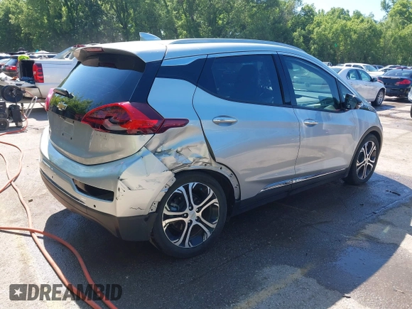 2019 Chevrolet Bolt EV Premier with VIN 1G1FZ6S06K4138078, listed as a IAAI auction lot 42324524 with 63,954 mi miles and . Bid and sale history available at DreamBid. Image 4.