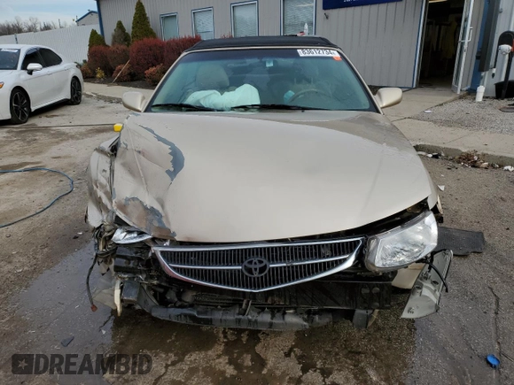 2000 Toyota Solara SE with VIN 2T1FF22P8YC368586, listed as a Copart auction lot 83612734 with Not Provided miles and Non Repairable. Bid and sale history available at DreamBid. Image 5.