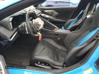 2022 Chevrolet Corvette 2LT with VIN 1G1YB2D45N5121874, listed as a Copart auction lot 44757845 with 2,047 mi miles and Salvage Title. Bid and sale history available at carsss.com. Image 7.