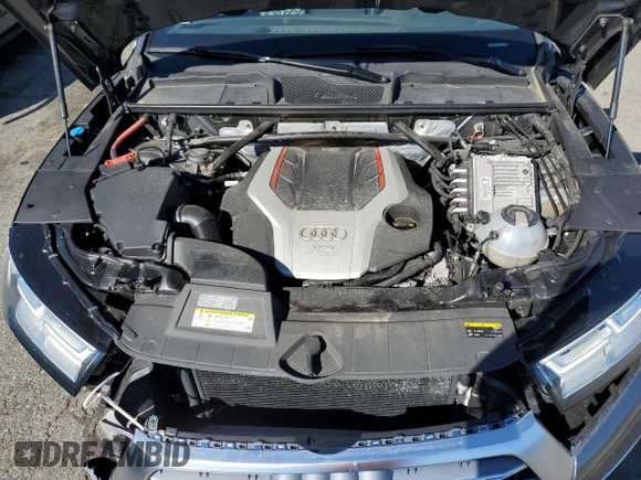 2018 Audi SQ5 Premium Plus with VIN WA1A4AFYXJ2035849, listed as a Copart auction lot 69741983 with 53,505 mi miles and . Bid and sale history available at DreamBid. Image 12.
