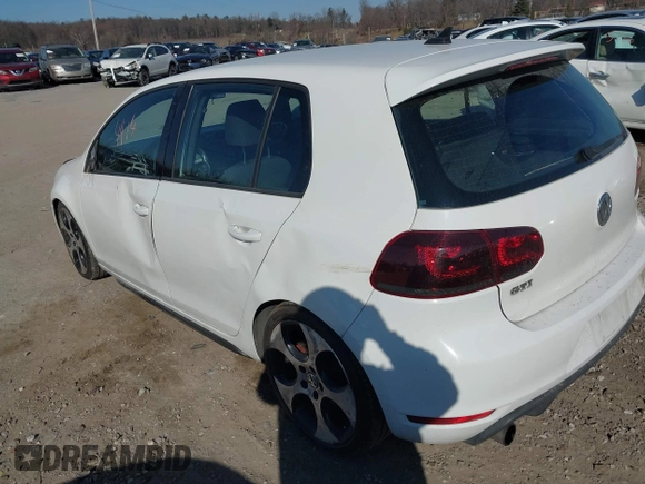 2010 Volkswagen Golf GTI with VIN WVWGD7AJ1AW314659, listed as a IAAI auction lot 41704414 with 159,187 mi miles and . Bid and sale history available at DreamBid. Image 3.