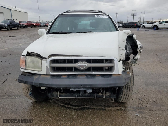 2001 Nissan Pathfinder LE with VIN JN8DR09XX1W566810, listed as a Copart auction lot 86605724 with 208,036 mi miles and Salvage Title. Bid and sale history available at carsss.com. Image 5.