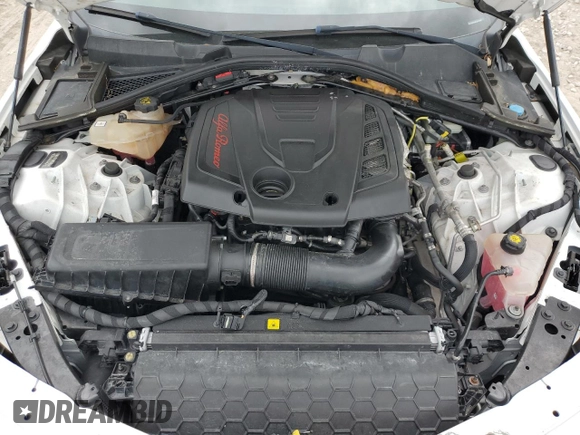 2019 Alfa Romeo Giulia Sport with VIN ZARFAMAN4K7612887, listed as a Copart auction lot 77937084 with 40,167 mi miles and Salvage Title. Bid and sale history available at carsss.com. Image 11.