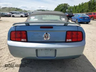 2006 Ford Mustang Standard with VIN 1ZVFT84N165257831, listed as a Copart auction lot 55526005 with 123,603 mi miles and Clean title. Bid and sale history available at DreamBid. Image 6.