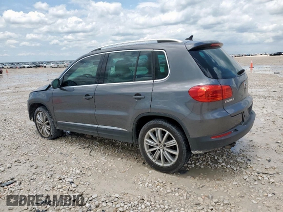 2014 Volkswagen Tiguan SEL с VIN WVGAV3AX7EW506170, выставлен на аукционе Copart как лот 58852355 с пробегом 55 961 миль миль и Списание • Salvage title. История ставок и продаж доступна на DreamBid. Изображение 2.