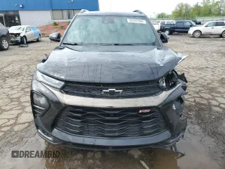 2021 Chevrolet TrailBlazer RS with VIN KL79MTSL3MB052606, listed as a Copart auction lot 53297584 with 55,204 mi miles and . Bid and sale history available at DreamBid. Image 5.