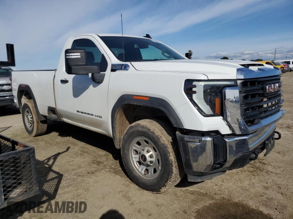 2024 GMC Sierra 1500 with VIN 1GT38LE74RF289925, listed as a Copart auction lot 45566965 with 17,614 mi miles and Salvage Title. Bid and sale history available at DreamBid. Image 4.