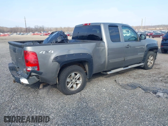 2009 GMC Sierra 1500 SLE with VIN 1GTEK29029Z101869, listed as a IAAI auction lot 41706551 with 151,208 mi miles. Bid and sale history available at carsss.com. Image 4.
