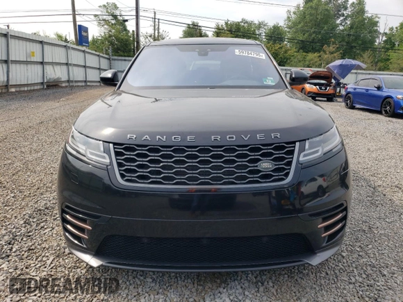 2018 Land Rover Range Rover Velar R-Dynamic SE z VIN SALYL2RV4JA718725, wystawiony jako Copart lot #59784795 z przebiegiem 81 909 mil mil oraz Szkoda całkowita • Salvage title. Historia ofert i sprzedaży dostępna na DreamBid. Obrazek 5.