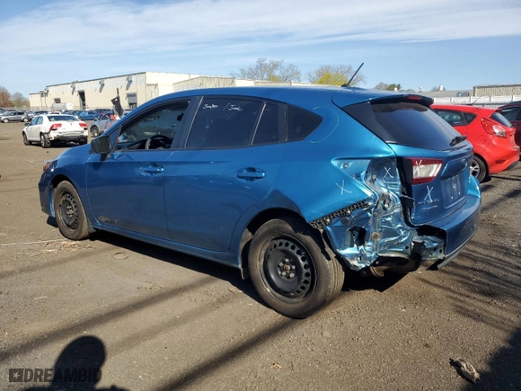 2019 Subaru Impreza with VIN 4S3GTAA69K3748455, listed as a Copart auction lot 52100665 with 58,053 mi miles and Salvage Title. Bid and sale history available at carsss.com. Image 2.