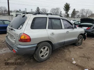 2004 Hyundai Santa Fe GLS with VIN KM8SC73D94U617141, listed as a Copart auction lot 46931565 with 120,192 mi miles and Salvage Title. Bid and sale history available at carsss.com. Image 3.