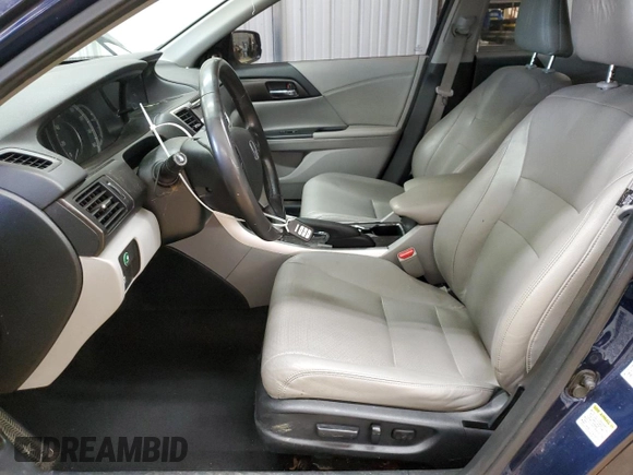 2014 Honda Accord Sedan EX-L with VIN 1HGCR2F80EA153217, listed as a Copart auction lot 89067185 with 175,311 mi miles and Salvage Title. Bid and sale history available at carsss.com. Image 7.