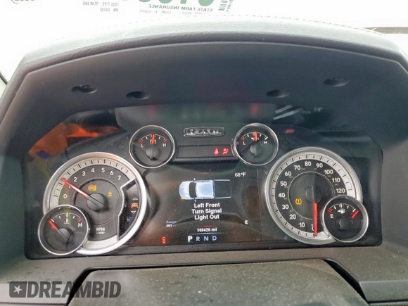 2014 Ram 1500 Sport z VIN 1C6RR6MTXES326735, wystawiony jako Copart lot #51507125 z przebiegiem 168 426 mil mil oraz Szkoda całkowita • Salvage title. Historia ofert i sprzedaży dostępna na DreamBid. Obrazek 9.
