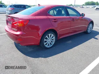 2008 Lexus IS 250 с VIN JTHCK262185027555, выставлен на аукционе IAAI как лот 42632219 с пробегом 187 407 миль миль и . История ставок и продаж доступна на DreamBid. Изображение 4.