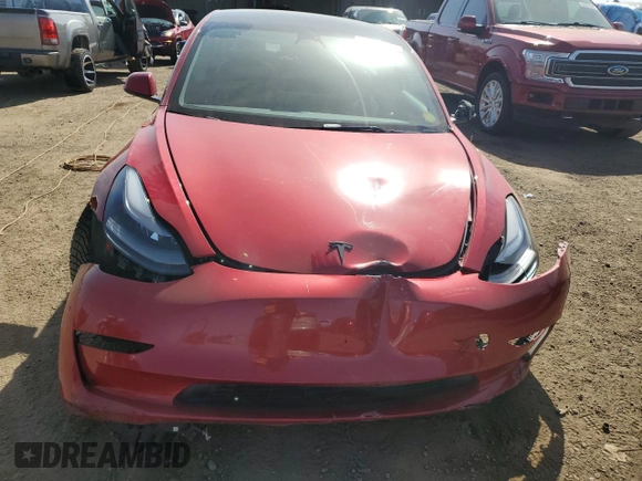 2023 Tesla Model 3 с VIN 5YJ3E1EA9PF447461, выставлен на аукционе Copart как лот 52589635 с пробегом 36 478 миль миль и Списание • Salvage title. История ставок и продаж доступна на DreamBid. Изображение 5.