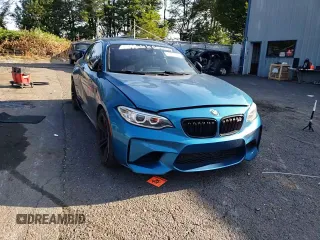 2017 BMW M2 with VIN WBS1H9C55HV786233, listed as a Copart auction lot 63596764 with 0 mi miles and Salvage Title. Bid and sale history available at carsss.com. Image 11.