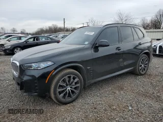 2025 BMW X5 xDrive40i with VIN 5UX23EU05S9Y99989, listed as a Copart auction lot 45664605 with 1,287 mi miles and Salvage Title. Bid and sale history available at carsss.com. Image 1.