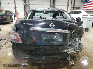 2012 Nissan Maxima 3.5 S with VIN 1N4AA5AP4CC863659, listed as a Copart auction lot 52316075 with 205,159 mi miles and Salvage Title. Bid and sale history available at carsss.com. Image 6.