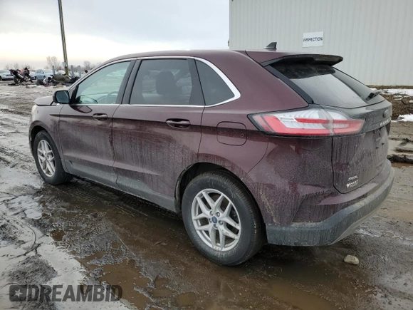 2021 Ford Edge SEL with VIN 2FMPK4J95MBA14005, listed as a Copart auction lot 46410475 with 87,865 mi miles and Non Repairable. Bid and sale history available at carsss.com. Image 2.
