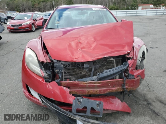 2012 Mazda 6 i Touring Plus with VIN 1YVHZ8EH0C5M24091, listed as a Copart auction lot 53442645 with 216,706 mi miles and Salvage Title. Bid and sale history available at carsss.com. Image 5.