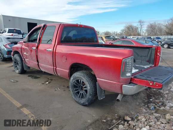 2008 Dodge 1500 SLT with VIN 1D7HU18288J202163, listed as a IAAI auction lot 41386500 with 161,213 mi miles. Bid and sale history available at carsss.com. Image 3.