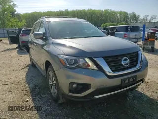 2018 Nissan Pathfinder SV z VIN 5N1DR2MM7JC673380, wystawiony jako Copart lot #52621935 z przebiegiem 101 334 mil mil oraz Szkoda całkowita • Salvage title. Historia ofert i sprzedaży dostępna na DreamBid. Obrazek 12.
