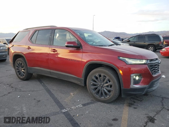 2023 Chevrolet Traverse RS with VIN 1GNERJKW5PJ243088, listed as a Copart auction lot 82434474 with 30,033 mi miles and Salvage Title. Bid and sale history available at carsss.com. Image 4.
