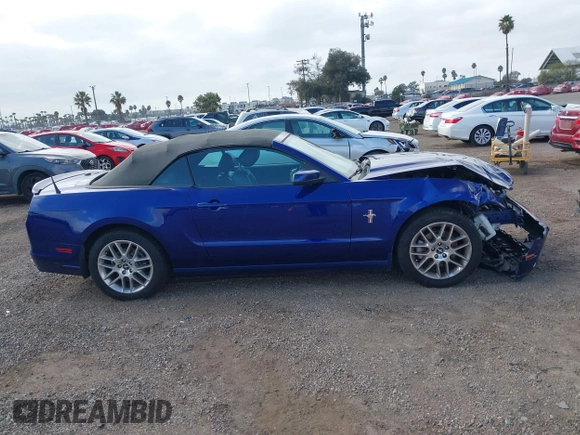 2013 Ford Mustang V6 with VIN 1ZVBP8EM2D5249971, listed as a IAAI auction lot 41501581 with 80,148 mi miles and . Bid and sale history available at DreamBid. Image 13.