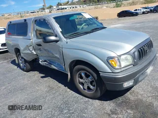 2003 Toyota Tacoma with VIN 5TENL42N63Z271727, listed as a IAAI auction lot 41724098 with 293,093 mi miles and . Bid and sale history available at DreamBid. Image 1.