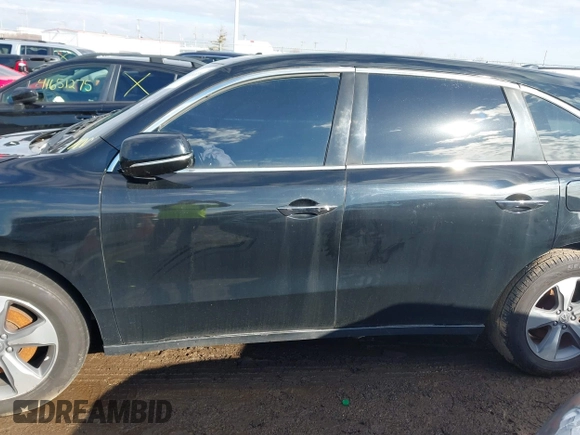 2014 Acura MDX with VIN 5FRYD3H21EB004595, listed as a IAAI auction lot 41653065 with 184,289 mi miles. Bid and sale history available at carsss.com. Image 14.