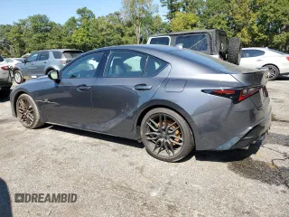 2024 Lexus IS with VIN JTHAP1D28R5006225, listed as a Copart auction lot 74989634 with 3,211 mi miles and Salvage Title. Bid and sale history available at carsss.com. Image 2.