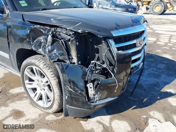 2017 Cadillac Escalade Premium Luxury with VIN 1GYS4CKJXHR133970, listed as a IAAI auction lot 41666038 with 100,269 mi miles. Bid and sale history available at carsss.com. Image 6.