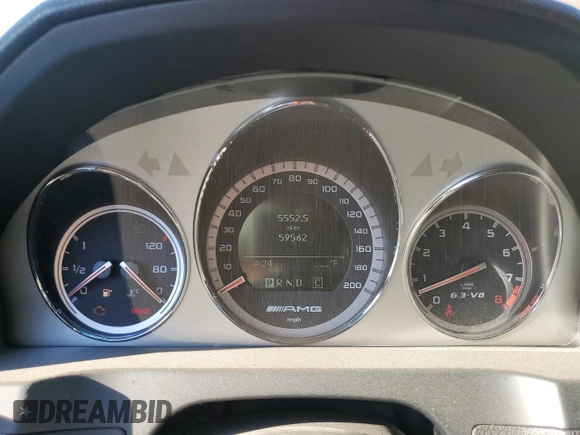 2008 Mercedes-Benz C 63 AMG with VIN WDDGF77X88F148954, listed as a Copart auction lot 72758734 with 59,562 mi miles and Salvage title. Bid and sale history available at DreamBid. Image 9.
