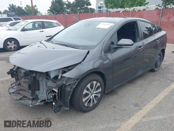 2021 Toyota Prius LE with VIN JTDKAMFP4M3194053, listed as a IAAI auction lot 42441091 with 47,290 mi miles and . Bid and sale history available at DreamBid. Image 21.