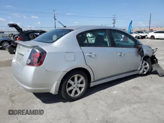 2012 Nissan Sentra S with VIN 3N1AB6AP5CL742840, listed as a Copart auction lot 51659185 with 130,430 mi miles and Salvage title. Bid and sale history available at DreamBid. Image 3.
