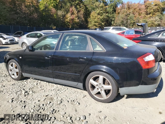 2004 Audi A4 1.8T with VIN WAULC68E84A080488, listed as a Copart auction lot 76735874 with 0 mi miles and Salvage Title. Bid and sale history available at carsss.com. Image 2.