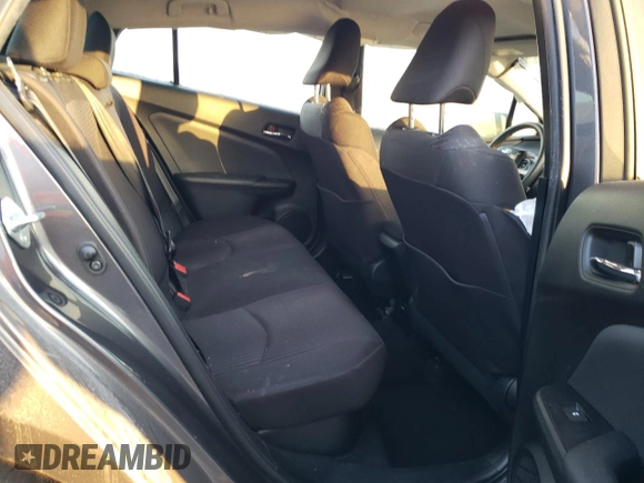 2018 Toyota Prius Two z VIN JTDKBRFU4J3058128, wystawiony jako Copart lot #83424624 z przebiegiem 87 440 mil mil oraz Szkoda całkowita • Salvage title. Historia ofert i sprzedaży dostępna na DreamBid. Obrazek 10.