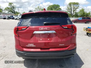 2020 GMC Terrain SLE z VIN 3GKALTEV3LL111607, wystawiony jako Copart lot #56259165 z przebiegiem Nie podano mil oraz Szkoda całkowita • Salvage title. Historia ofert i sprzedaży dostępna na DreamBid. Obrazek 6.