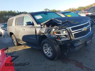 2019 Chevrolet Suburban LT with VIN 1GNSCHKC9KR327072, listed as a IAAI auction lot 40852032 with 109,815 mi miles and . Bid and sale history available at DreamBid. Image 1.