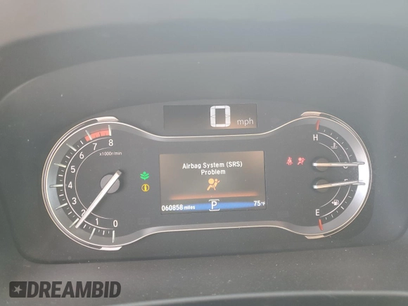 2019 Honda Ridgeline RTL-T z VIN 5FPYK2F6XKB003195, wystawiony jako Copart lot #59777745 z przebiegiem 60 858 mil mil oraz Szkoda całkowita • Salvage title. Historia ofert i sprzedaży dostępna na DreamBid. Obrazek 9.