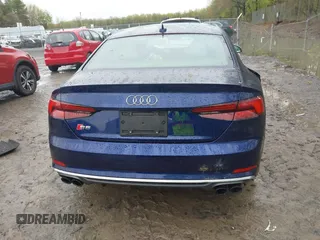 2018 Audi S5 Premium Plus z VIN WAUP4AF55JA074714, wystawiony jako IAAI lot #42198303 z przebiegiem 43 795 mil mil oraz . Historia ofert i sprzedaży dostępna na DreamBid. Obrazek 16.