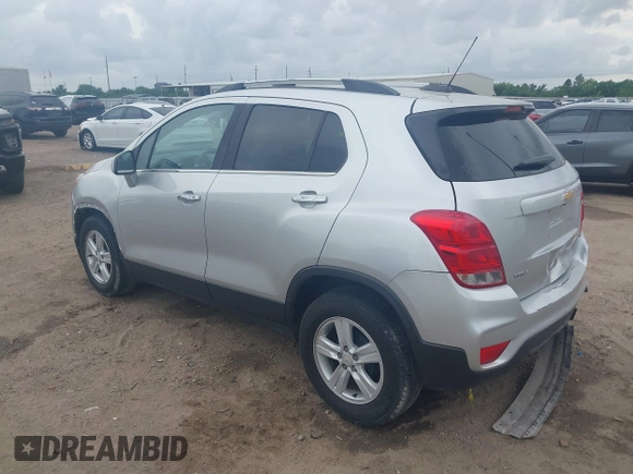 2017 Chevrolet Trax LT with VIN KL7CJLSB5HB220984, listed as a IAAI auction lot 42139289 with 149,104 mi miles and . Bid and sale history available at carsss.com. Image 3.