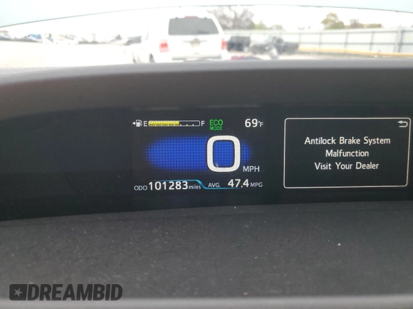 2017 Toyota Prius Two with VIN JTDKBRFU1H3047209, listed as a Copart auction lot 79530824 with 101,283 mi miles and Salvage Title. Bid and sale history available at carsss.com. Image 9.