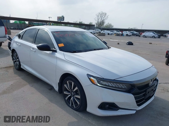 2022 Honda Accord Sedan Sport SE with VIN 1HGCV1F46NA061743, listed as a IAAI auction lot 41937995 with 32,820 mi miles. Bid and sale history available at carsss.com. Image 1.