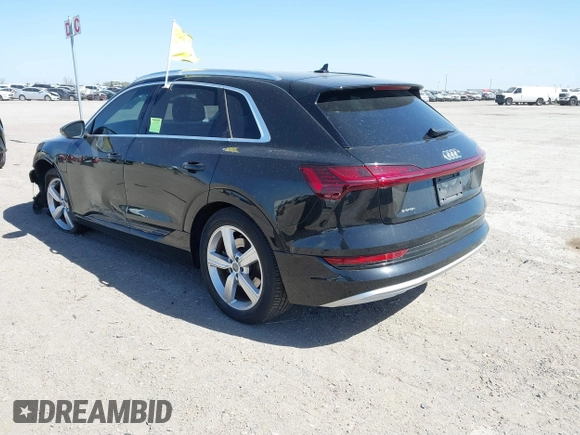 2019 Audi e-tron Prestige with VIN WA1VAAGE6KB020622, listed as a IAAI auction lot 41830236 with 32,835 mi miles and . Bid and sale history available at DreamBid. Image 3.