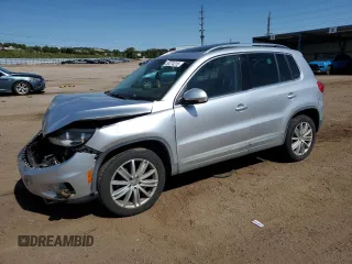 2015 Volkswagen Tiguan R-Line z VIN WVGAV7AX3FW607490, wystawiony jako Copart lot #58274215 z przebiegiem 57 131 mil mil oraz Szkoda całkowita • Salvage title. Historia ofert i sprzedaży dostępna na DreamBid. Obrazek 1.
